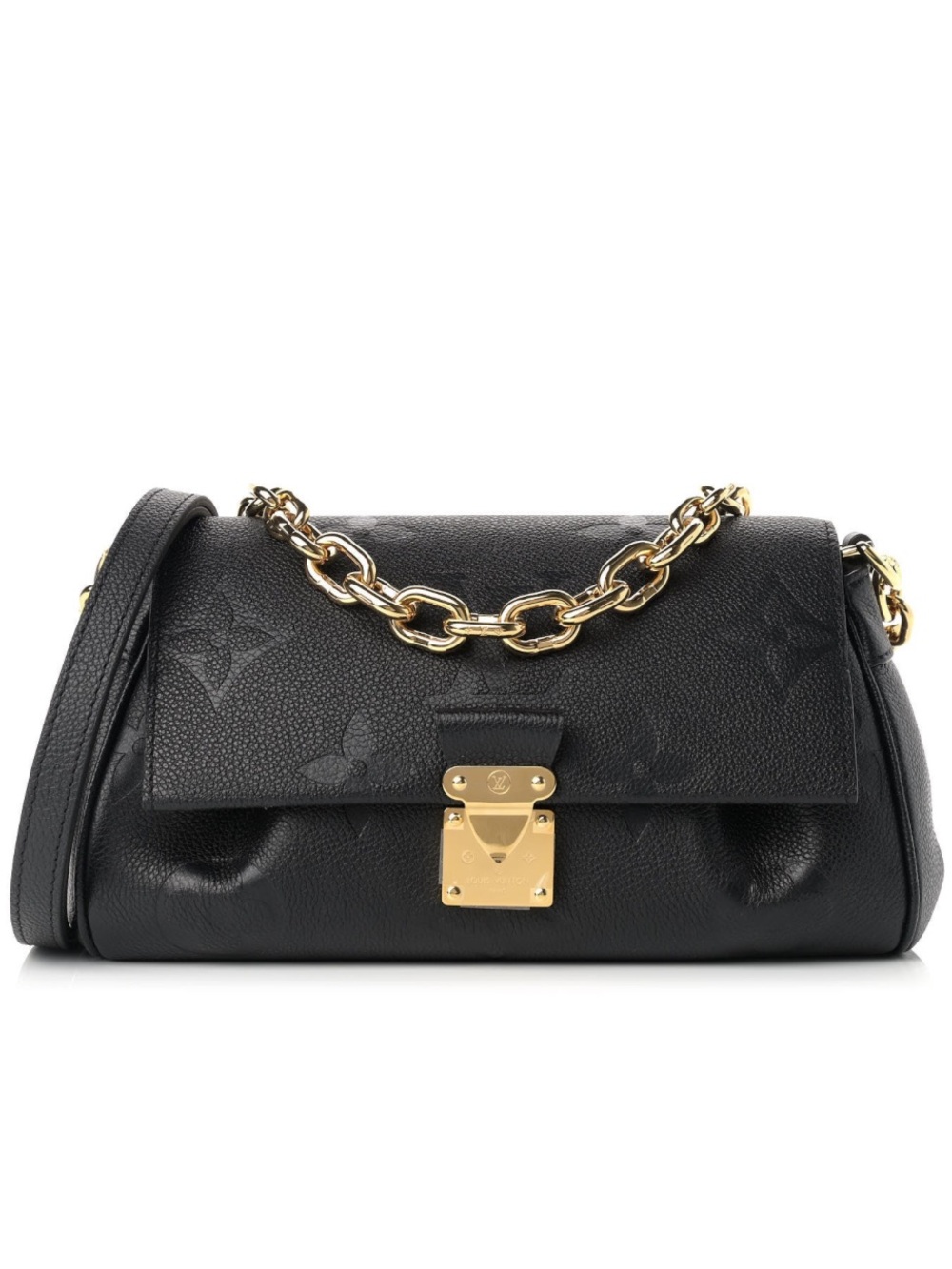 Louis Vuitton Empreinte Monogram Giant Favorite Black handbag with gold hardware